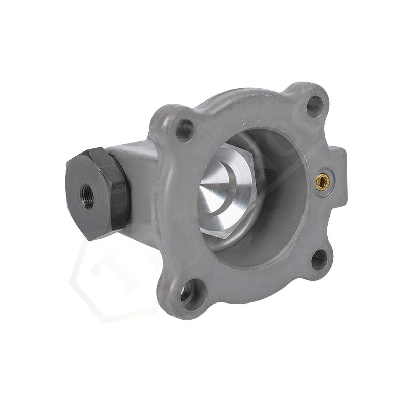 Close-up view of Tritenco K-3331 splitter valve, showing precision-machined components for smooth shifting.