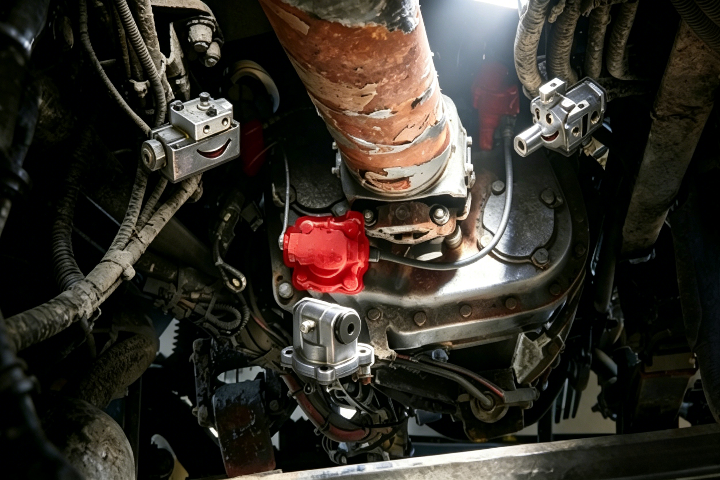 How the Three Valves Work in Synergy — The Full Process of Eaton Transmission Pneumatic Control